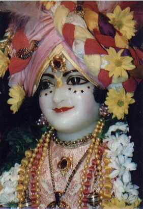 Gaura Hari at Radha ParisIswara ISKCON Temple Paris